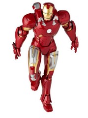 Kaiyodo Revoltech 042 SCI-FI Avengers IRON MAN MARK VII 7 Figure 100% Authentic