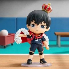 HAIKYU!! OFF-COURT VIBES Series Chibi Anime Figure Brown Hair Tan Cute Dog Toy
