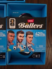 Zuru Ballers World Cup Lot – Soccer Football Collectible Sports Toy (3) 2 Packs