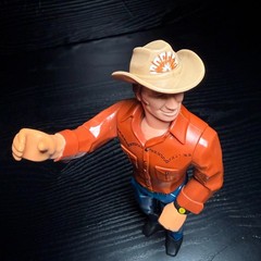 Play People – Rodeo Cowboy v2.0 (Tonka, 1979, Poseable) 8″ Action Figure *Loose*
