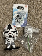 Hot Toys Cosbi Star Wars Bobble Head Balloon At-At Pilot New See Description