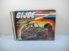 100% Complete 1985 AWE Striker & Crankcase in Box Vintage G.I. GI Joe 3.75 ARAH