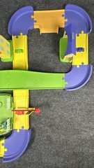 Peppa Pig All Around Town Adjustable Track Playset Talking Car And Accessories