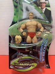 WWE Summer Slam John Layfeild Bradshaw Real Scan Figure JAKKS Pacific 2004