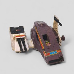 GLASSLITE SIDE GUNNER / NAVE ESTELAR DE COMBATE – VINTAGE STAR WARS BRAZIL 80s