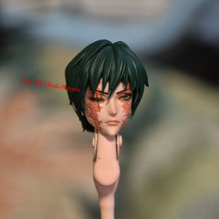 1/12 Jujutsu Kaisen Zenin Maki Head Carving For 6″Romankey SHF Figma Figure Body