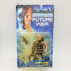 Terminator 2 Future War Cyber-Grip Villain & Metal Mash Action Figure Vtg 1996