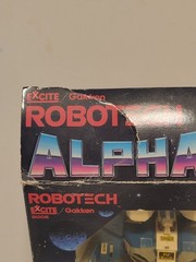 1985 Gakken Excite Robotech Triple Change ALPHA Red Rook Bartley