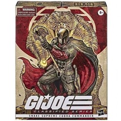 Ko G.i.joe Classified Series Snake Supreme Cobra Commander 6inch Action