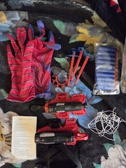 Long-Range Spider Web Shooter Gloves for Kids – Superhero Launcher Toy