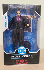 McFarlane Toys DC Multiverse The Penguin & Bruce Wayne Batman Movie Damaged Box
