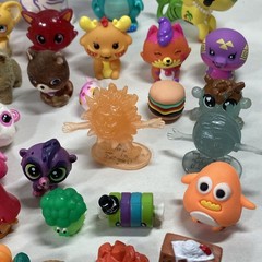 Mixed Lot Of Smalls, Shopkins, Puppy In My Pocket, Littlest Pet Shop, Tokidoki.