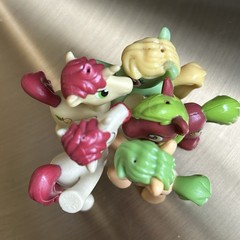 My Little Pony LOT OF 10 (APPLE FAMILY -FLAWED read description) Blind Bag Mini
