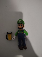 Luigi The Super Mario Bros. Movie – 5 Inch Action Figures Series 1 with Light
