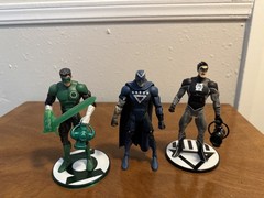 DC Direct Classics Mattel Green Lantern Red Black Yellow Lanterns Figures Lot