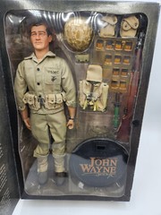 🌟 Sideshow Collectible 12″ John Wayne as a Pacific Marine NIB SEALED