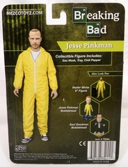 2014 Mezco Breaking Bad Jesse Pinkman PX Exclusive Blue Hazmat 6″ Figure New