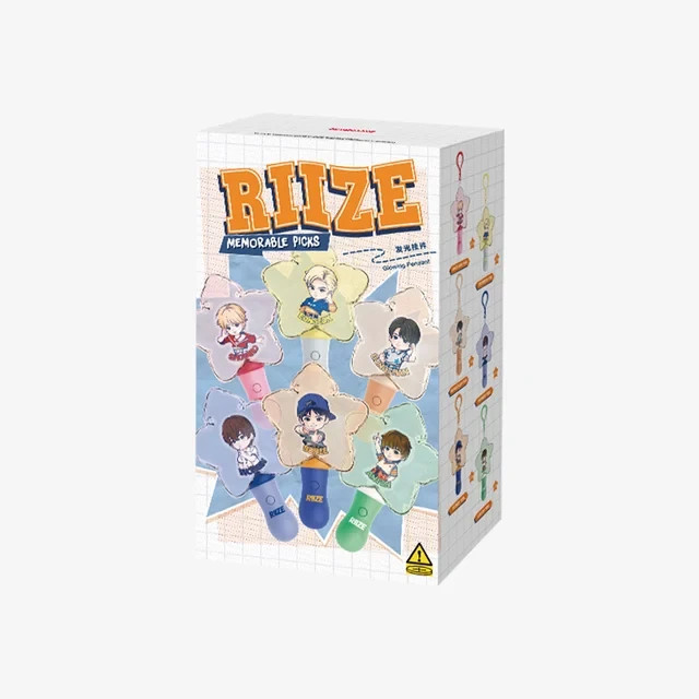 POP MART x RIIZE Memorable Picks Light Keyring Blind Box Random 1PC Official