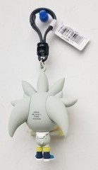 Loose 2024 Monogram 3″ Sonic The Hedgehog S.2 “Silver” 3D Figural Bag Clip READ