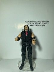 JAKKS PACIFIC WWE KEVIN THORN DELUXE AGGRESSION SERIES 9 ACTION FIGURE
