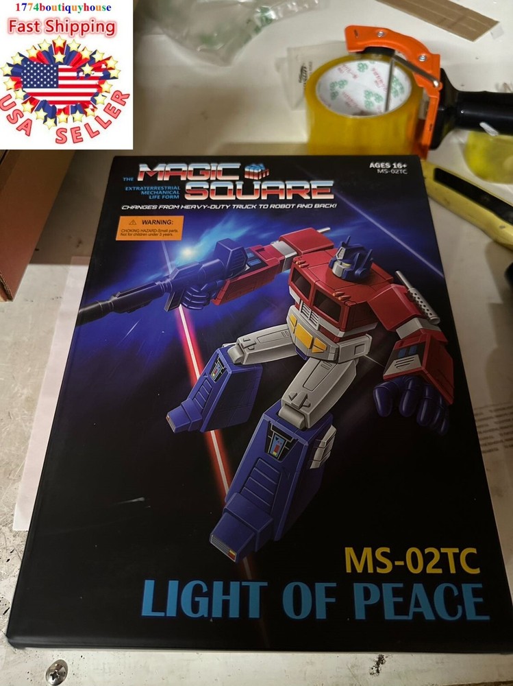 NEW Magic Square toys MS-02TC Light of Peace MS 2.0 G1 MP FOR TRANSFORMER Op US