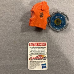 Forbidden Striker DF105DS Beyblade Hasbro Metal Fury Mint Condition