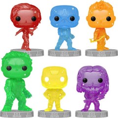 Funko Pop! Art Series Infinity Saga Avengers Endgame Complete Set of 6