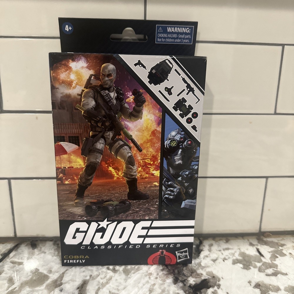 Hasbro Action Figure G.I. Joe Classified #84 – COBRA FIREFLY – Saboteur – New
