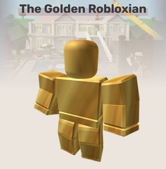 Roblox The Golden Robloxian Virtual Item (Code Only) | Same Day Shipping |