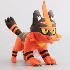 30cm Anime Orange Torracat Plush | Cute Fire Cat Tiger Doll | Soft Stuffed Toy |