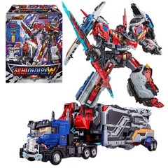 SAMG Metal Cardbot W Heavy Iron W Transforming Robot Figure Truck Korean Anime