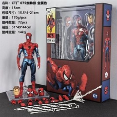 CT Toys MAFEX No.075 The Amazing Spider-Man Comic Ver. Action Figure (US STOCK)