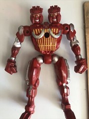 Real Steel TWIN CITIES 4 1/2″ Action Figure Loose with Light Needs Battery