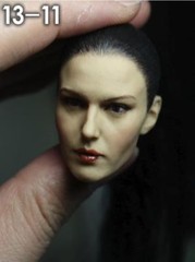 1/6 Female Head Sculpt KUMIK KM13-11 black hair For 12″ figure Hot Toys ❶USA❶
