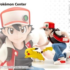 New Kotobukiya Pokemon center Red Pikachu Figure Pocket Monster Japan