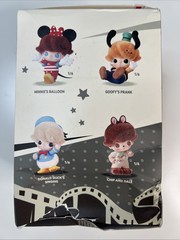 New Popmart Dimoo World Disney Series Vinyl Plush Keychain Single Blind Box Dent