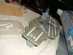 Vintage 1998 Redbox Toys 30″ US Military Aircraft Carrier USS Enterprise #69016