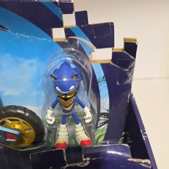 TOMY Sonic Boom Blue Force One Vehicle with Sonic Figure New Sealed Rare