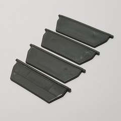 GI Joe Whale Horizontal Fan Vane Rudder Set of 4 Vehicle Part ARAH 1984