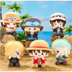 Kayou One Piece All Crew Hand Held Series 7.9 in Plush Doll Toy Gift Collectible