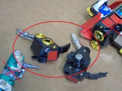 DIE CAST REPAIR Arm Clips Voltron Black Lion TOEI Golion Go Lion Action Figure