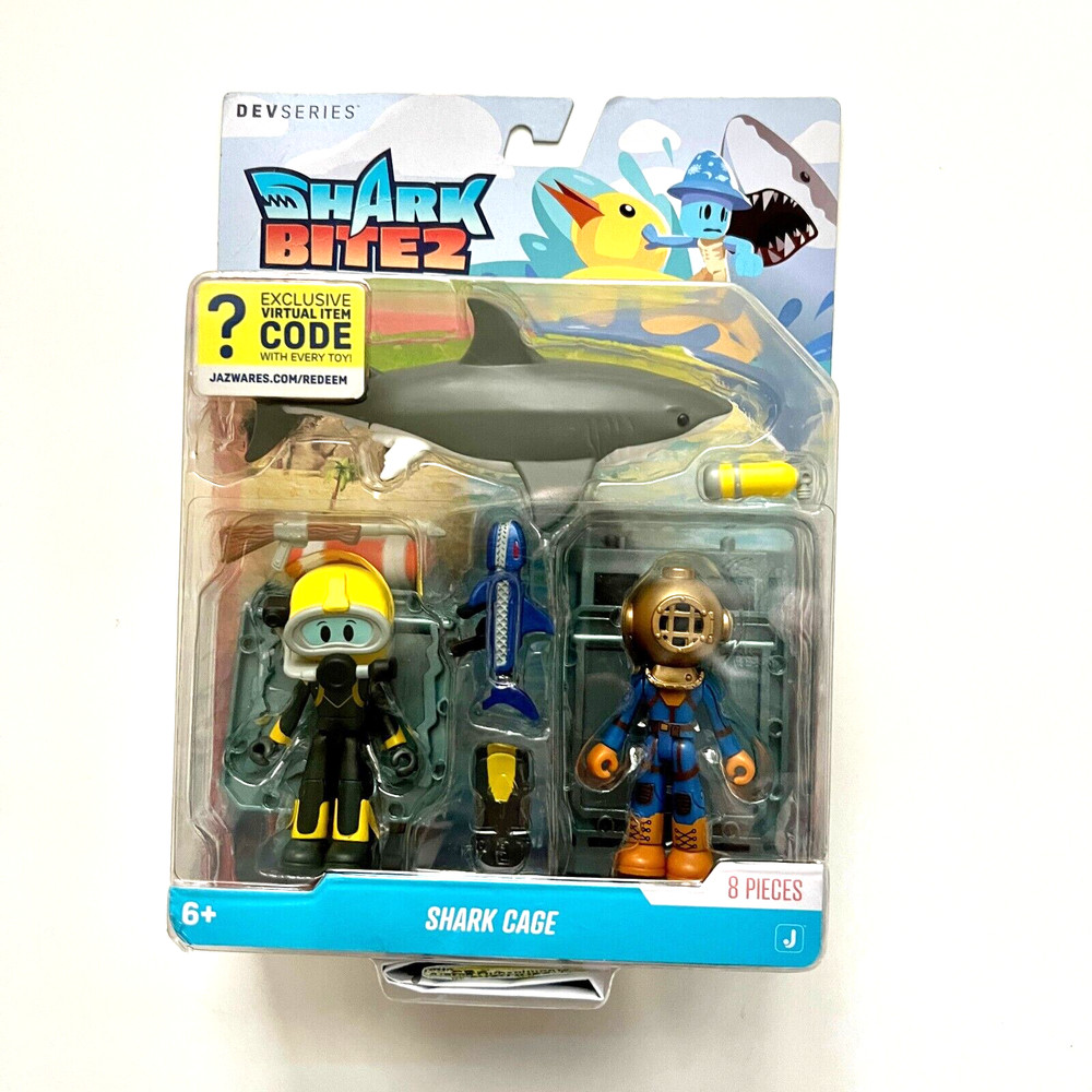 Jazzware DevSeries SHARK BITE 2: SHARK CAGE Figure Set with code