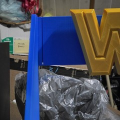 WWE Mattel Elite 90s Entrance Blue Version Accessory Diorama