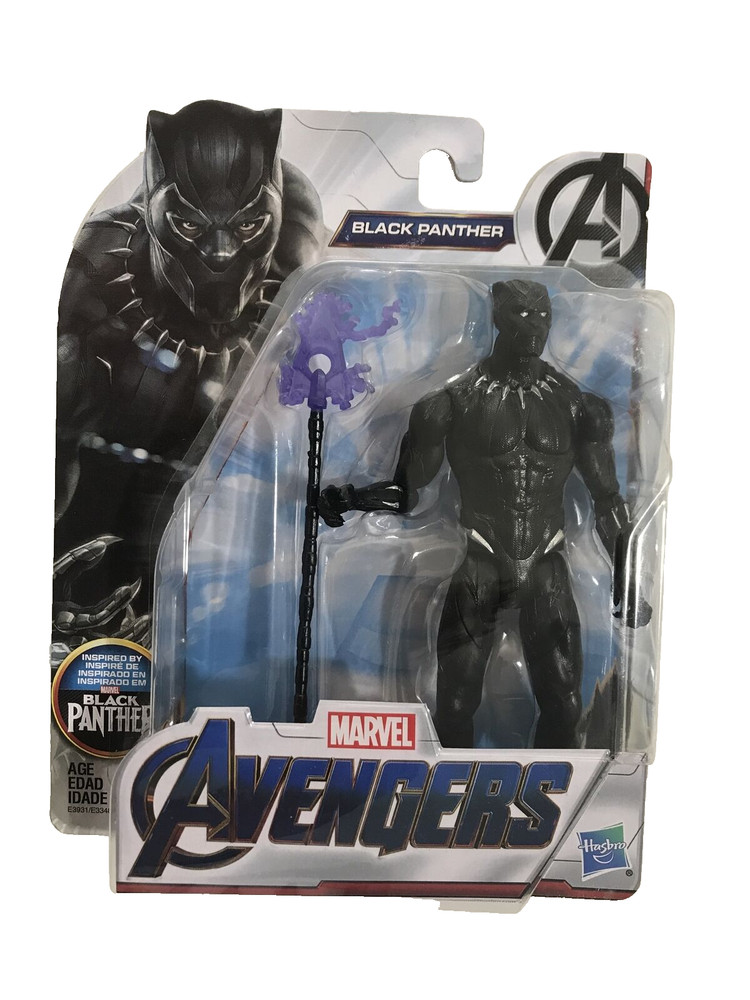 Hasbro Marvel Comics Avengers Black Panther 6” Action Figure -Ages 4+ NEW