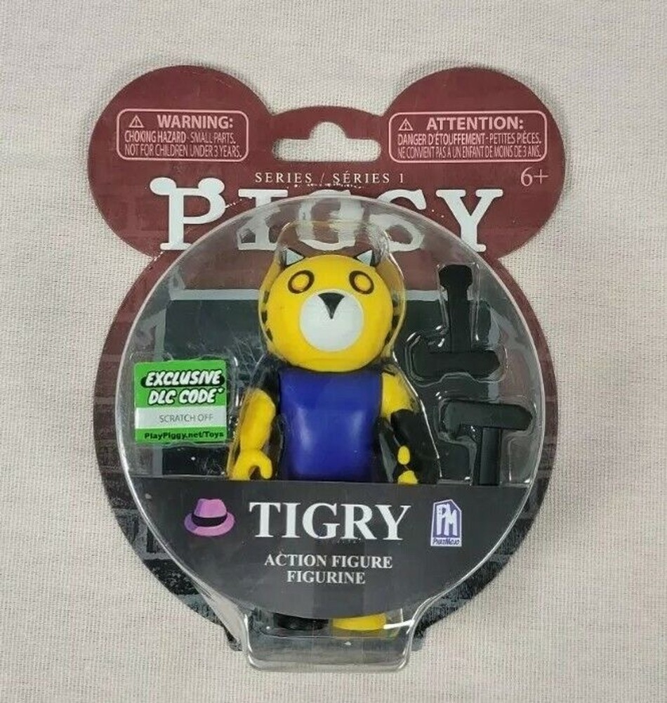 New Piggy Tigry Action Figure 3.5″ Series 1 Includes Dlc Items Toy Game 2020 NIP