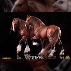 FishToys D20Studio HY010-16 Horse 1/12 Action Figure Simulation Model Kit Gifts