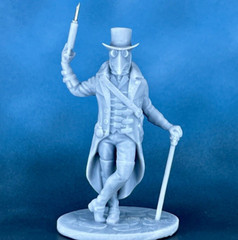 Action Figure Steampunk Plague Doctor 40mm Tabletop Miniature, gift soldiers