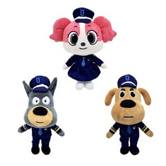 Sheriff Labrador Plush Toy 🐶 Soft Police Dog Doll Stuffed Animal Kids Gift