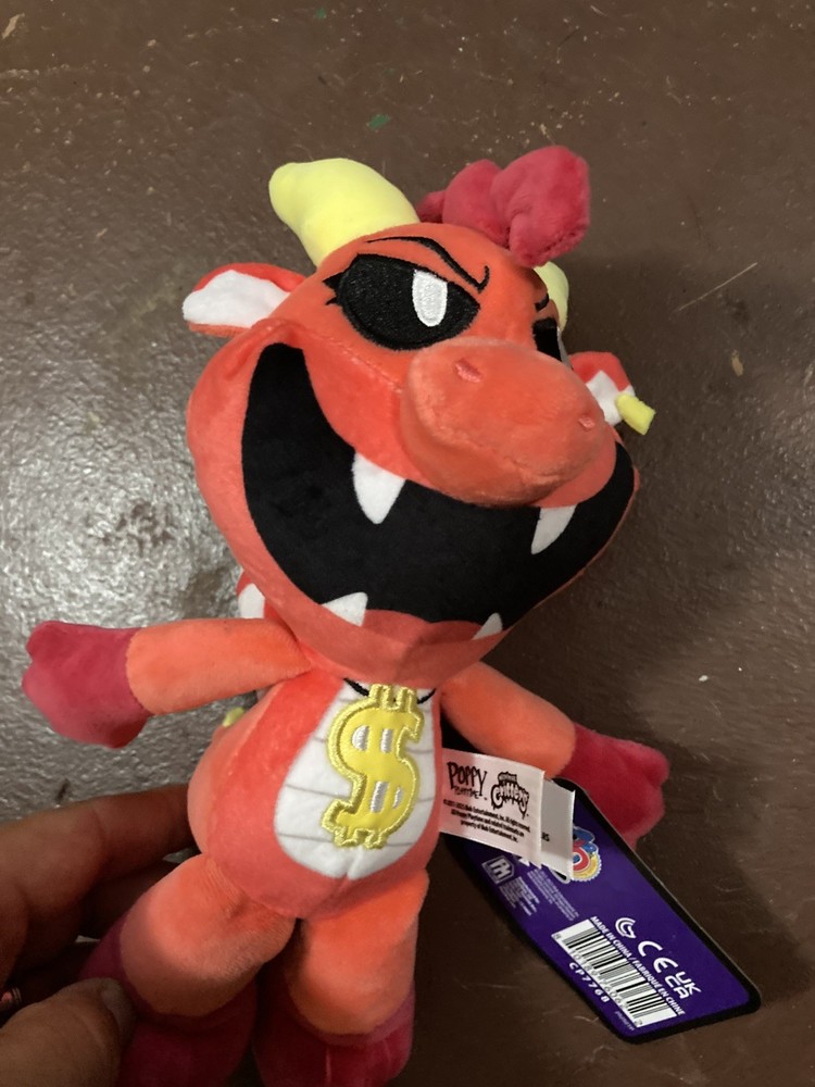 1x Simon Smoke Poppy Playtime Nightmare Critters 8″ Official Plush New w/ Tags