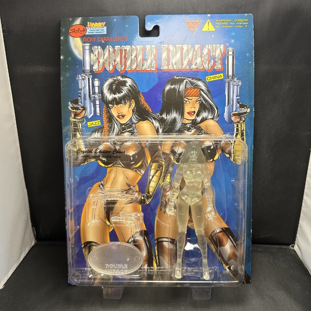 Skybolt Toyz 1998 Double Impact Crystal Limited Edition CHINA New Figure (TB7-3)